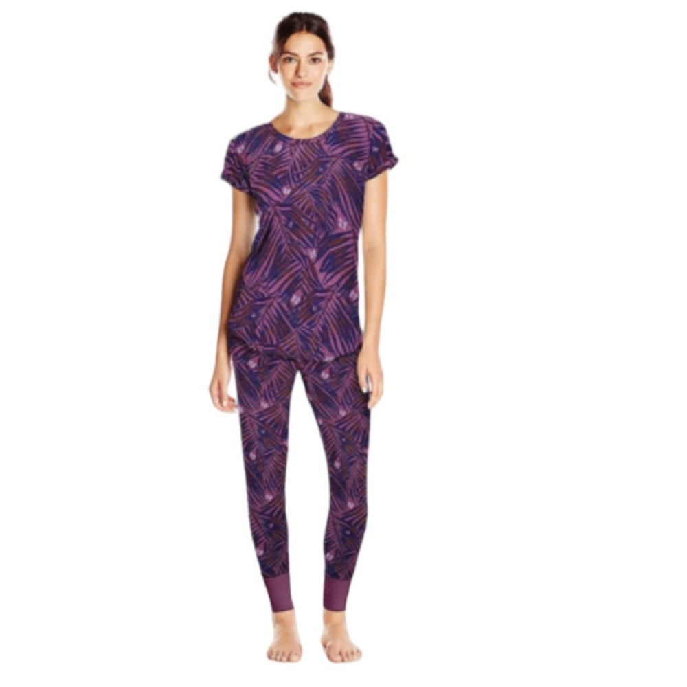 Munki Munki Short Sleeve Dolman tunic and Relaxed Legging pyjamas Set